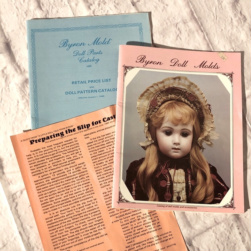 Byron Doll Molds Catalog #85 Ohio OS